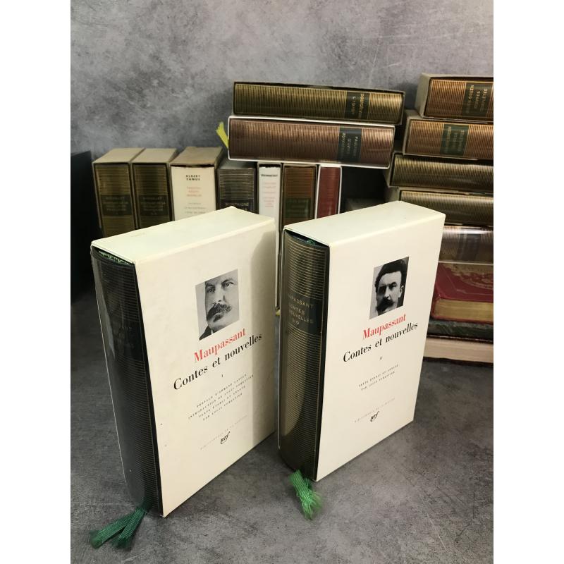 Collection Bibliothèque de la pléiade NRF Maupassant Contes et