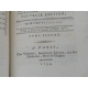 Fillassier Eraste ou l'ami de la jeunesse 1799 Complet Pédagogie éducation Mappemonde