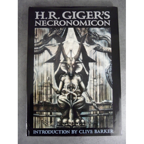 H.R. GIGER'S Necronomicon introcuction by Clive Baker Morpheus old printed november 1997