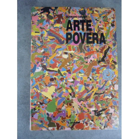 Germano Celant Arte Povera Art pauvre 1989 Edition française beau livre état de neuf