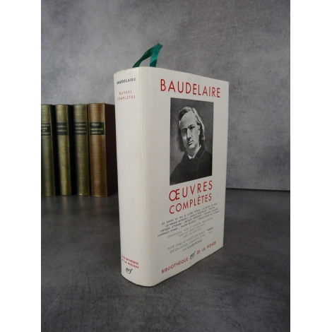 Collection Bibliothèque de la pléiade NRF Baudelaire Œuvres complètes collector 1963