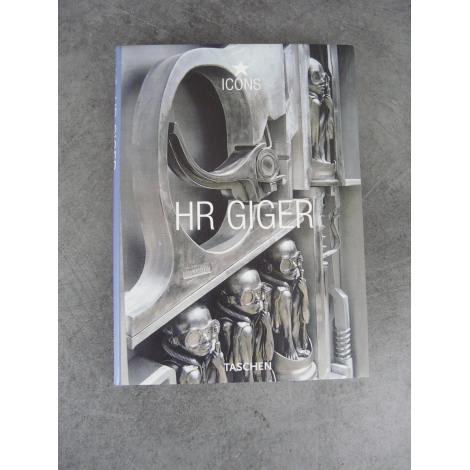 Icons HR Giger Taschen 2002 Etat parfait de neuf bel exemplaire.