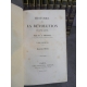 Thiers Histoire de la révolution française Paris Lecointe 1834 Gravures belles reliures