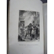 Anquetil Histoire de France 5/5 volumes gravures Paris Krabbe 1853 Reliures cuir de l'époque.