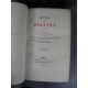 Molières Oeuvres Eugene Despoix Belles reliures beau papier 1873 tête de série.
