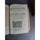 Sydenham Opéra Medica Médecine De Tournes Geneve 1749 Musgrave Arthritide Symptomatica histoire