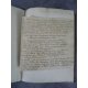 Manuscrit Réflexions sur le génie d’Horace de Despreaux et de Rousseau par Mr le duc de Nivernois Reliure plein maroquin