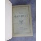 Guy de Maupassant, Miss Harriet, Edition originale reliure maroquin, Envoi signé Maupassant