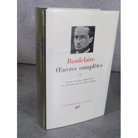 Collection Bibliothèque de la pléiade NRF Baudelaire Œuvres complètes collector 1954