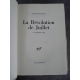 Bory La révolution de juillet Edition originale N° 16 des 66 sur pur fil seul grand papier Parfait état.