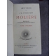 Molière Oeuvres de J.B. Poquelin Paris Delarue 1875 belle série complète. Reliure cuir