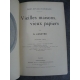 Lenôtre Vieilles maisons vieux papiers T1 et 2 Bien reliés 1911