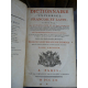 Dictionnaire de Trévoux Français latin 1752 7 volumes solides et décoratives reliures.