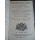 Dictionnaire de Trévoux Français latin 1752 7 volumes solides et décoratives reliures.