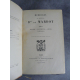 Mémoires du général Marbot Complet en 3 vol Napoléon Empire reliure cuir cerise.