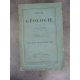 Lapparent Traité de géologie complet en 3 volumes quatrième Edition Terre Minéraux fossile