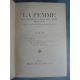 Collectif la femme editions bong reliure cuir art deco, physiologie, sexualité, art , feminisme etc...