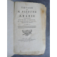 Voyage de Niebuhr en Arabie et pays de l'orient en Suisse 1780 6 cartes dépliantes quelques gravures