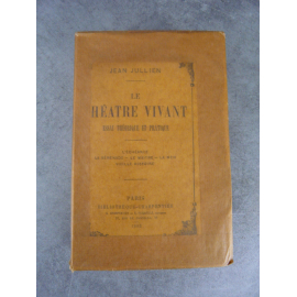 Jean Jullien Le théatre vivant, essai théorique et pratique, L'echéance , la sérénade, 1892 Le 4 des 10 sur papier de Hollande.