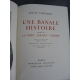 Tchékhov Une banale histoire Alexeïef Imprimerie Nationale Sauret numéroté lithographie Beau livre état de neuf