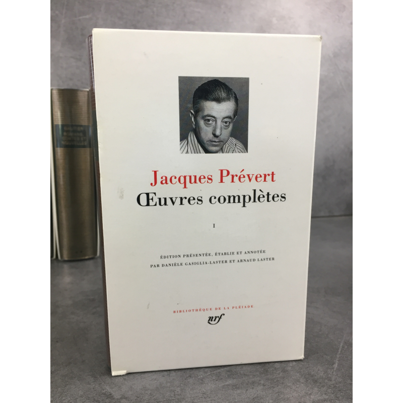 Jacques Prévert Bibliothèque de la pléiade NRF Oeuvres complètes