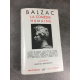 Balzac Honoré Collection Bibliothèque de la pléiade T9 Comédie Humaine la peau de Chagrin épuisé.