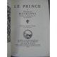 Jean de Bonnot Machiavel, Le prince collector 1971 bel exempalire