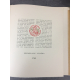 Duhamel Georges, André Hambourg La pierre d'horeb illustré moderne Exemplaire avec suite