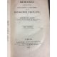 Lombard de Langres Mémoires pour servir à l'histoire de la révolution française complet 2 volumes