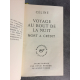 Céline Voyage au bout de la nuit mort crédit bibliothèque pléiade épuisé bel état