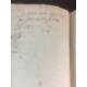 Bible Exode Lévitique traduit en Français Paris Roulland 1683 Edition originale traduction de Lemaistre de Sacy .