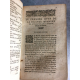 SALUSTE Guillaume de, Seigneur du Bartas Simon Goulart 4 volumes en 1 très fort tome. Chouet 1601 Seconde sepmaine