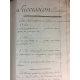 Manuscrit post révolution 1795 administration des biens du citoyen Blanchebarbe Histoire calligraphie papier