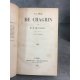 Balzac Honoré de La peau de Chagrin Paris Charpentier 1839 Edition partie originale reliure du temps bon exemplaire