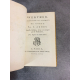 Goethe Werther Didot Jeune 1797 Reliure plein maroquin , très bel exemplaire sur papier fin