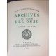 André Salmon Archives du club des onze Edition originale Max Jacob Picasso Apollinaire cubisme surréalisme