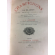 Cordier Les champignons de la France Rothschild 1870 Superbes planches couleur Mycologie reliure maroquin