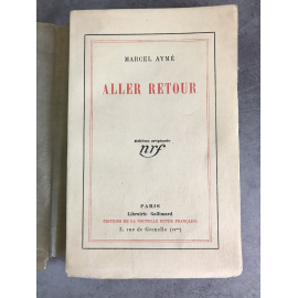 Marcel Aymé Aller Retour NRF 1927 Edition originale le numero 536 sur pur fil Lafuma navarre bel exemplaire