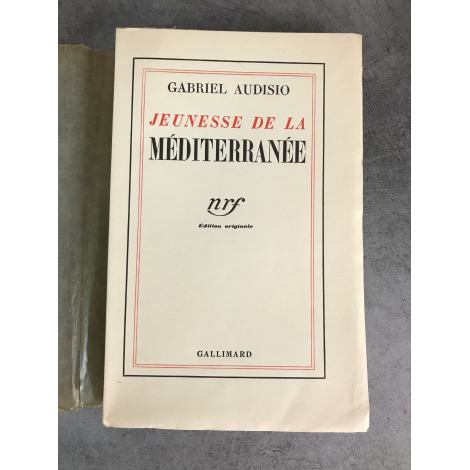 Audisio Gabriel Jeunesse de la Méditerranée Edition originale NRF 1935 212 sur alfa