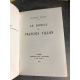 Francis Carco, Le roman de François Villon Bel exemplaire sur fort papier vélin du Marais