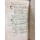 Saint Augustin Les confessions Complet en 2 volumes reliés Paris Martin 1741 reliure d'époque