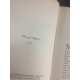 Mauriac François Le mal Grasset 1935 Edition définitive le numero 125 sur pur Chiffon.