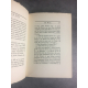 Mauriac François Le mal Grasset 1935 Edition définitive le numero 125 sur pur Chiffon.