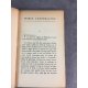 louis Hémon Maria Chapdelaine Récit du Canada Français Paris Grasset 1921 bon exemplaire