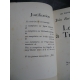 BARBEY D'AUREVILLY (Jules). Lettres à Trébutien. Paris, François Bernouard, 1927. Grand papier 4/4 vol