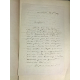 Horace traduit par Dethou envoi et lettre à Lucas de Montigny il remercie d'un article paru dans le courrier de Marseille