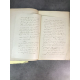 Horace traduit par Dethou envoi et lettre à Lucas de Montigny il remercie d'un article paru dans le courrier de Marseille