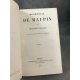 Gautier Théophile Mademoiselle de Maupin 1851 Nouvelle édition revue et corrigée reliure du temps, provenance.