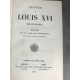 Cartonnage romantique Ardant 1853 Jouhannaud Histoire de Louis XVI . Polychrome Bel état