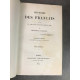 Lavallée Théophile Histoire des Français depuis la gaule et jusqu'en 1848 Complet en 6 volumes bien reliés.